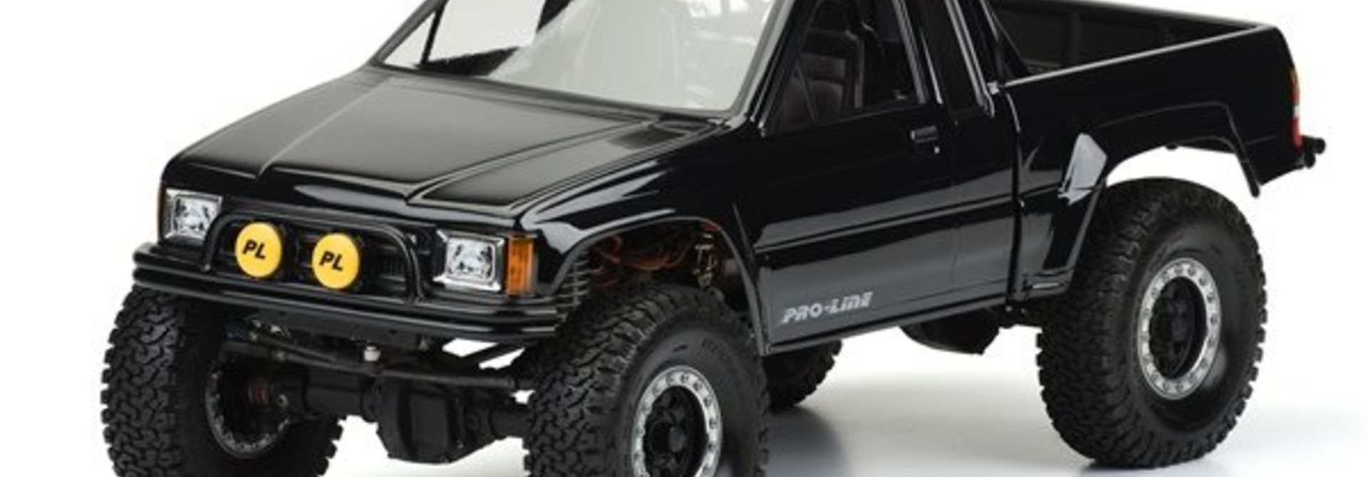 85 Toyota HiLux Clear Body (Cab/Bed) SCX10 Honcho 12.3"