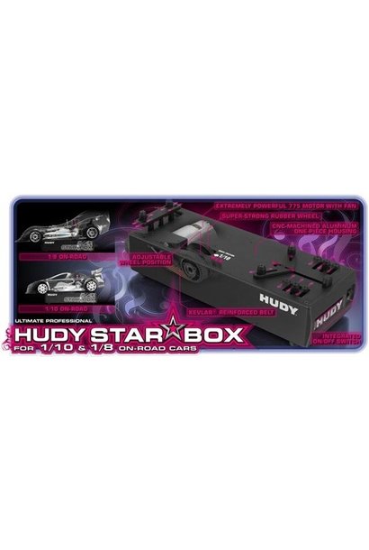 Hudy Star-Box On-Road 1/10 & 1/8. H104400