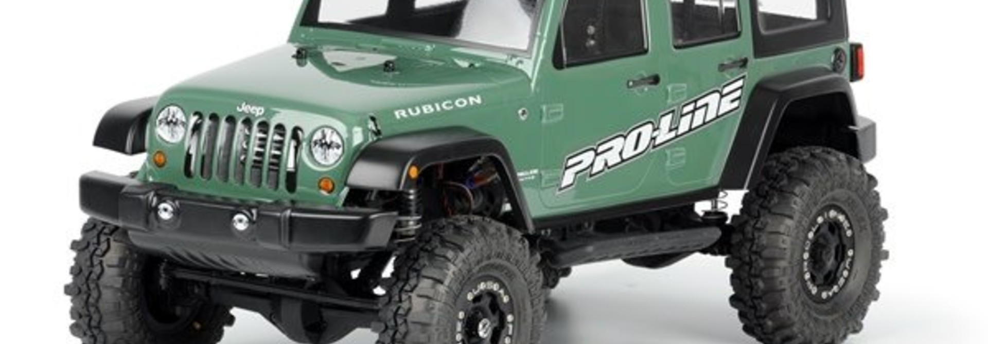 Jeep Wrangler Unlimited Rubicon Clr Body 12.3" Crawlers