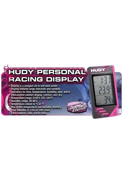 Hudy Personal Racing Display. H107850