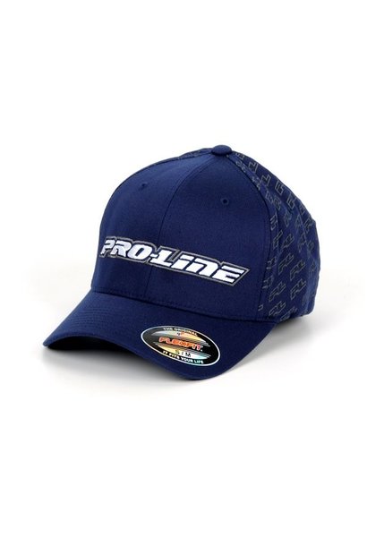 Pro-Line Swarm Navy Blue FlexFit Hat (S-M)