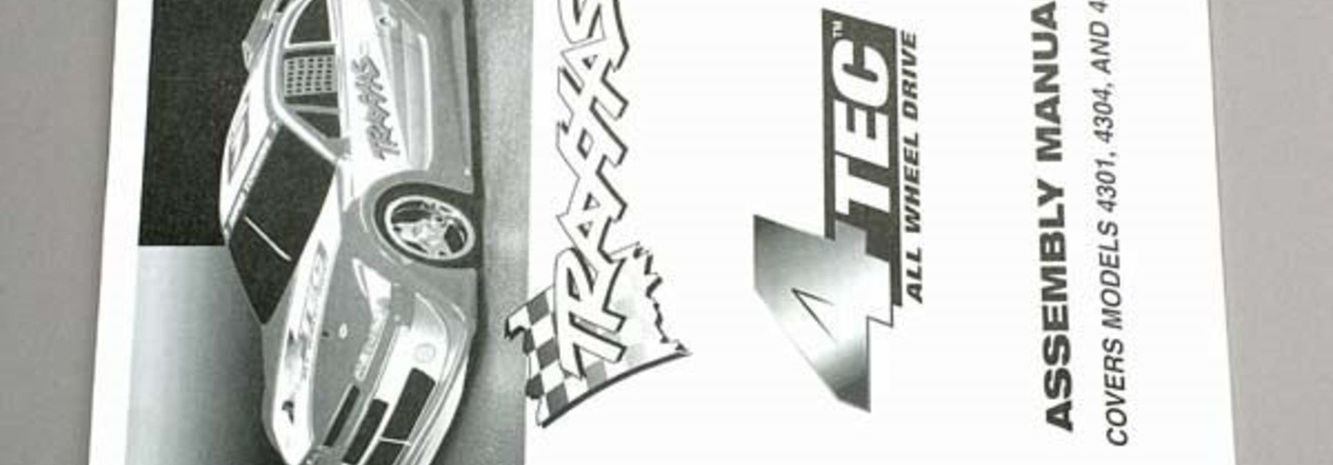 Assembly manual, 4-Tec, TRX4399