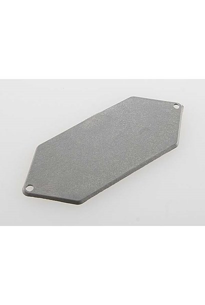 Mounting plate, receiver (grey), TRX4433A