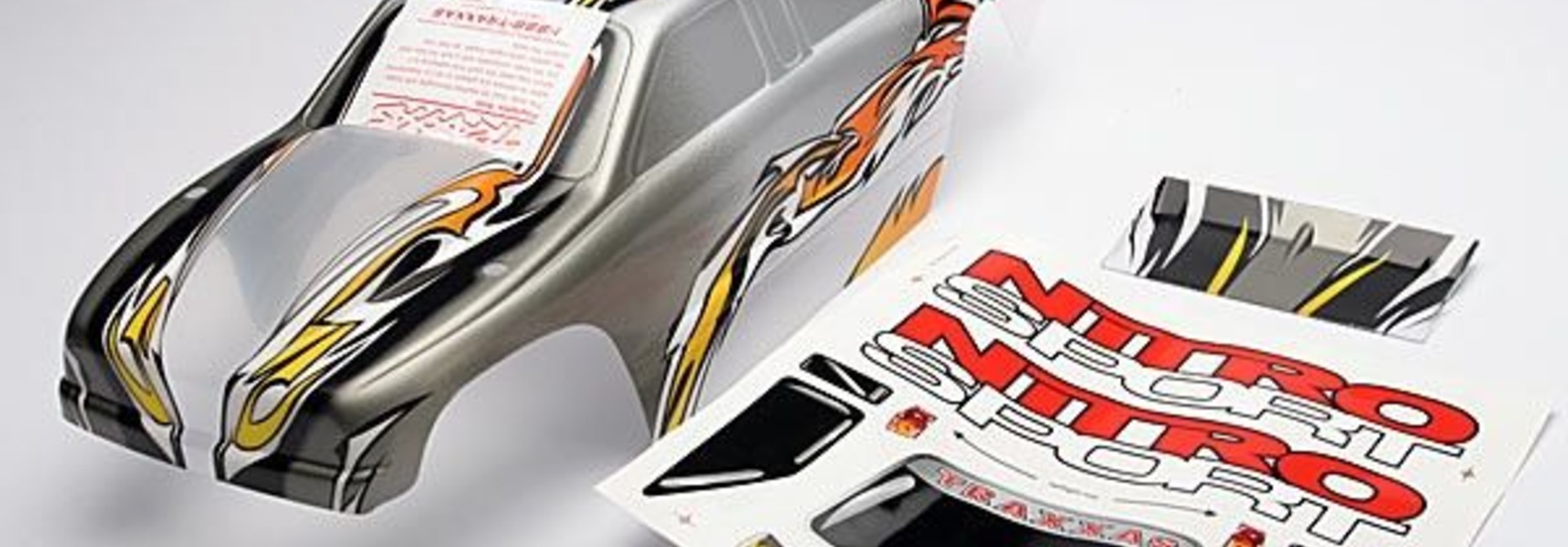 Body, Nitro Sport, ProGraphix (replacement for the painted b, TRX4512