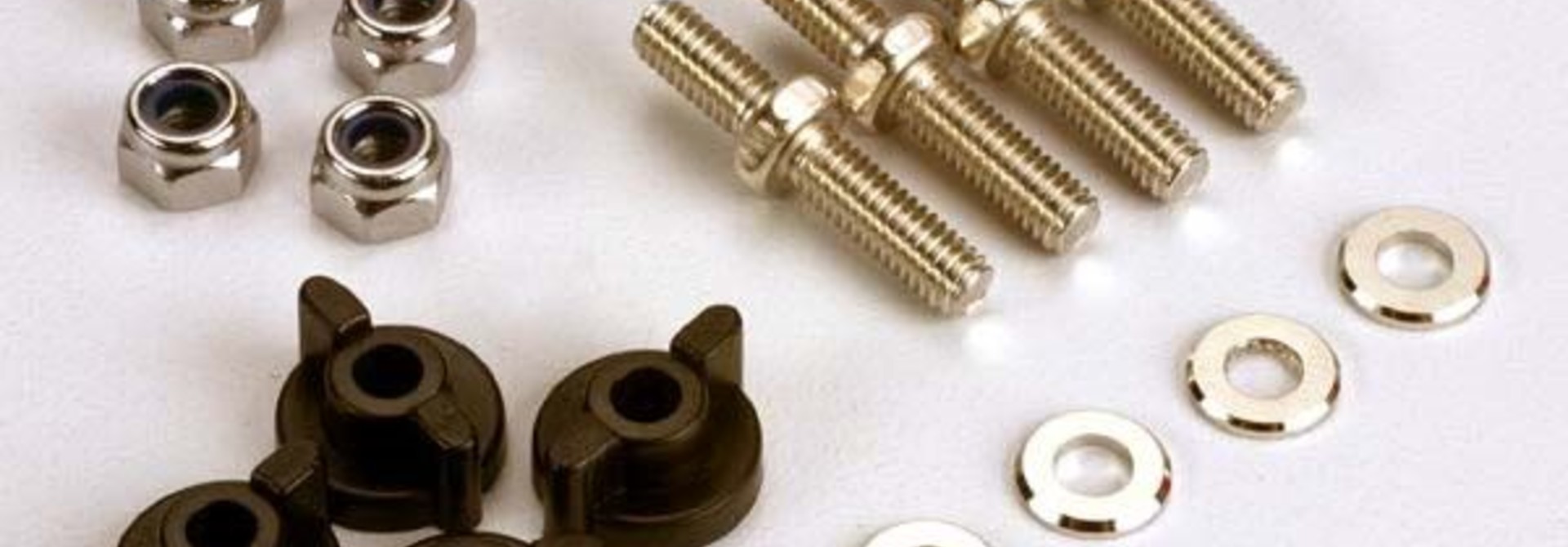 Anchoring pins with locknuts (4)/ plastic thumbscrews for up, TRX1516
