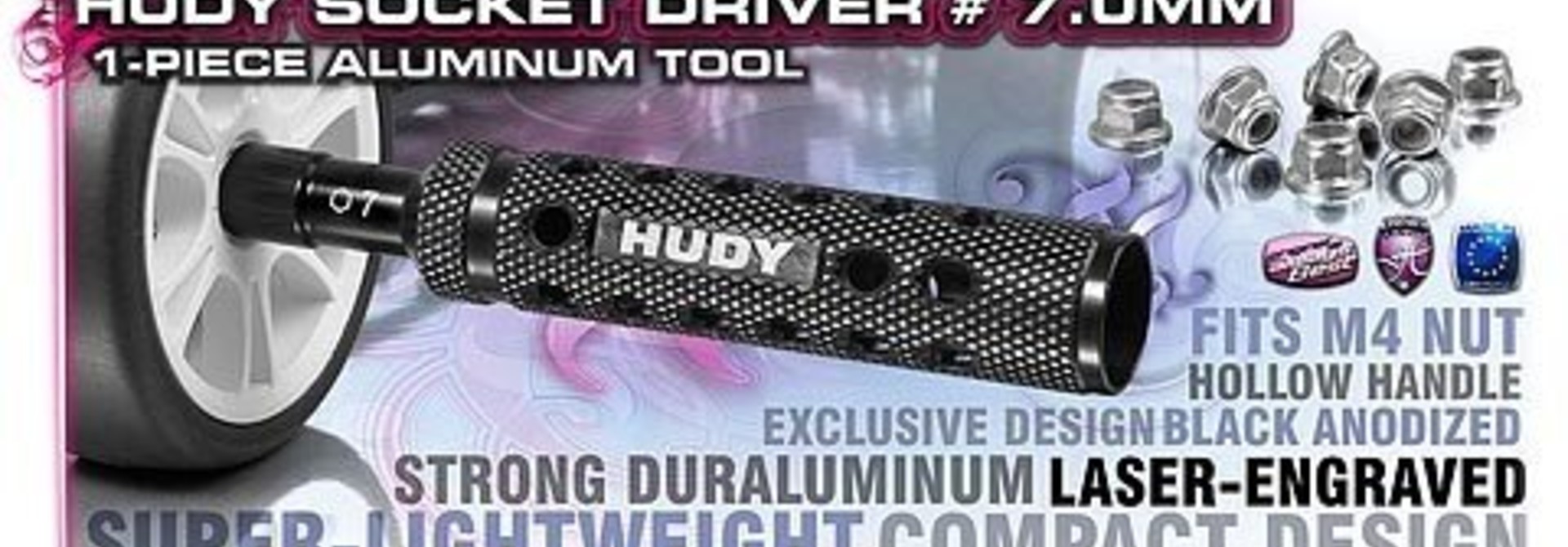 Limited Edition - Alu 1-Piece Socket Driver 7.0 mm. H170007
