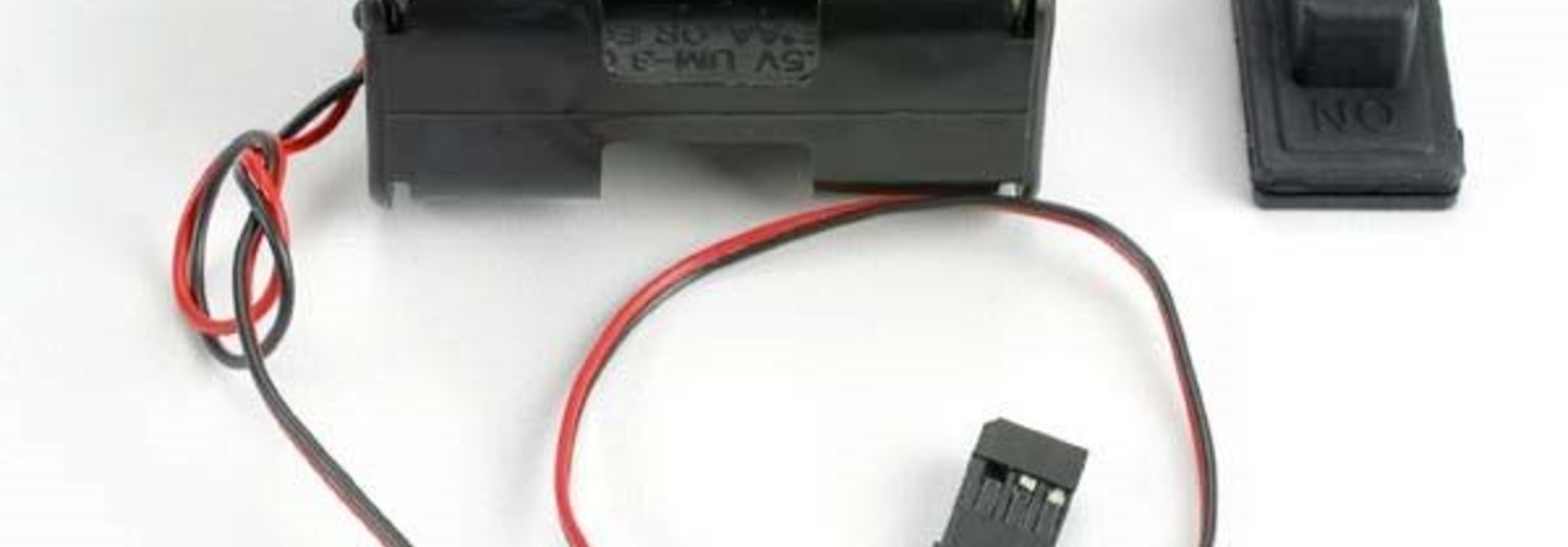 Battery holder with on/off switch/ rubber on/off switch cove, TRX1523