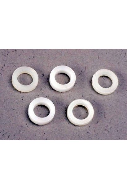 Bellcrank bushings (plastic) (5x8x2.5mm) (4), TRX2545