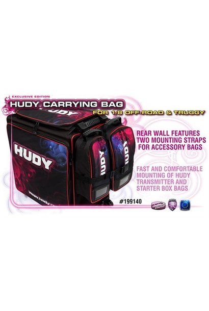 Hudy 1/8 Off-Road & Truggy Carrying Bag + Tool Bag - Exclusi. H199140