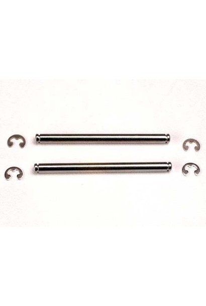 Suspension pins, 44mm (2) w/ E-clips, TRX2640