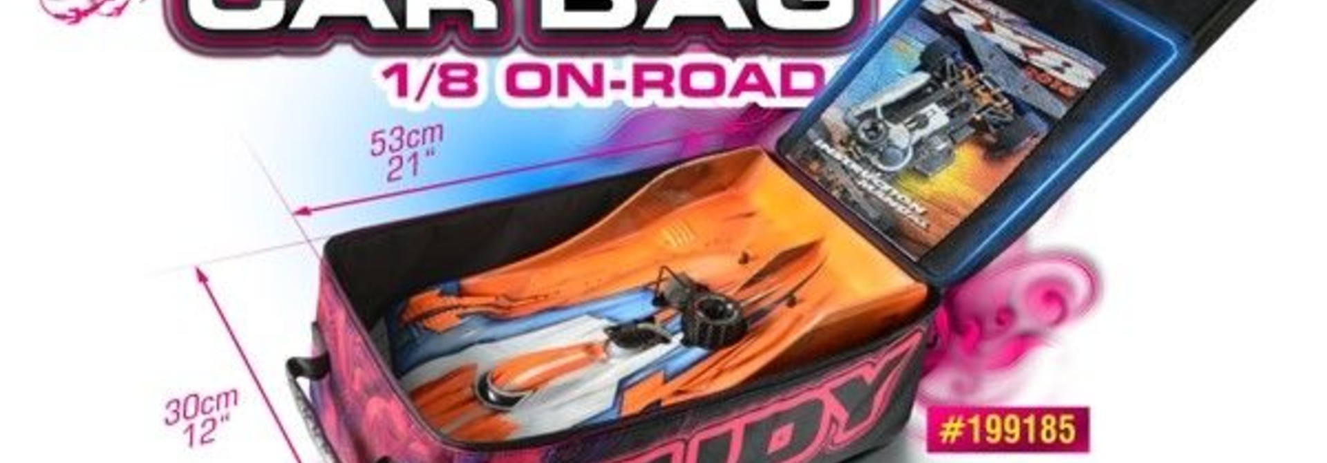 HUDY CAR BAG - 1/8 ON-ROAD. H199185