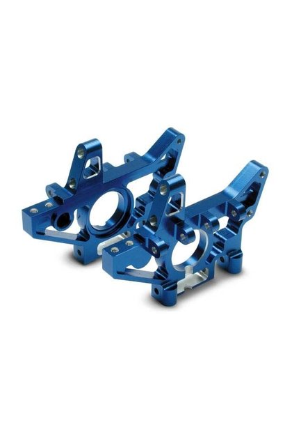 Bulkheads, rear (machined 6061-T6 aluminum) (blue)(l&r) (req, TRX4929X