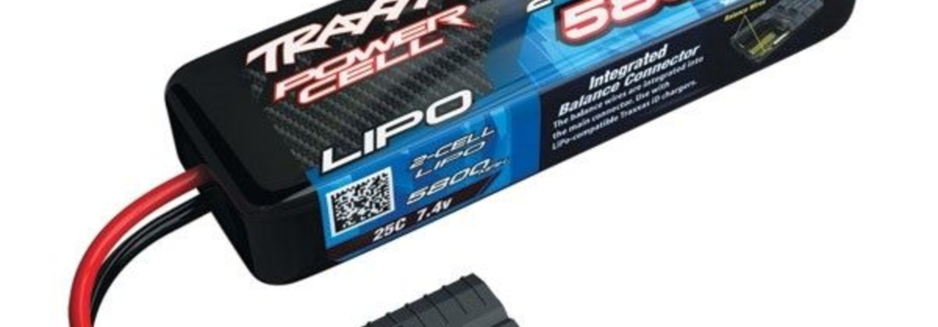 Power Cell LiPo 5800mAh 7.4V 2S 25C , all models ID, TRX2843X