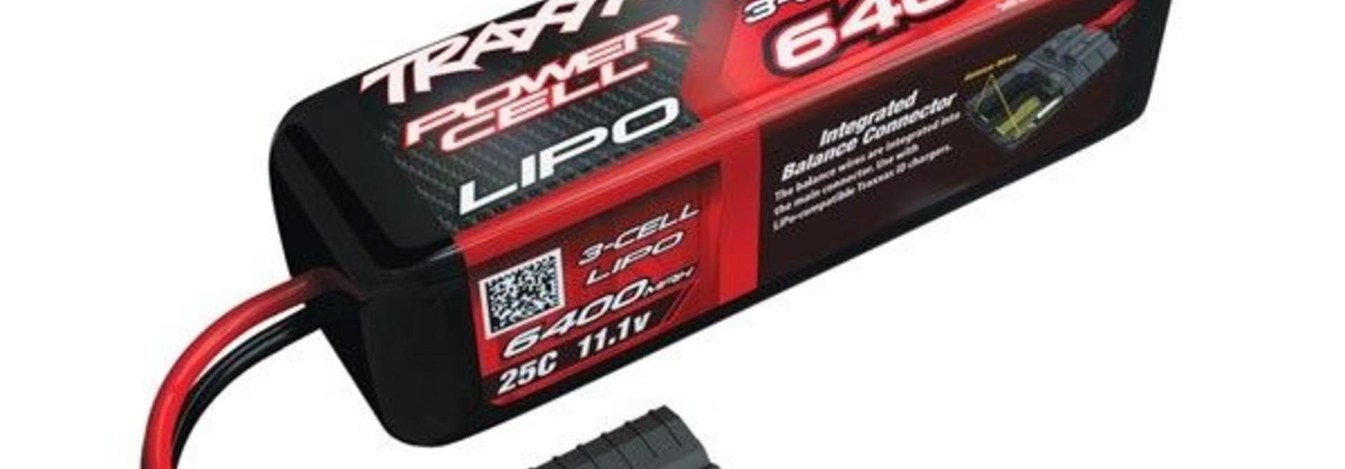 Power Cell LiPo 6400mAh 11.1V 3S 25C , Slash & Slash 4x4 wit, TRX2857X