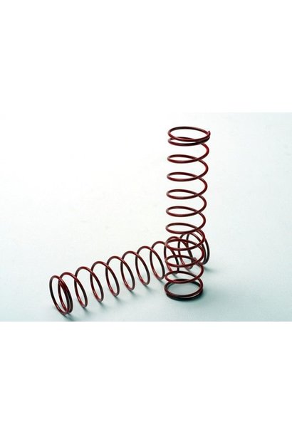 Springs, red (for Ultra Shocks only) (2.5 rate) (f/r) (2), TRX4957