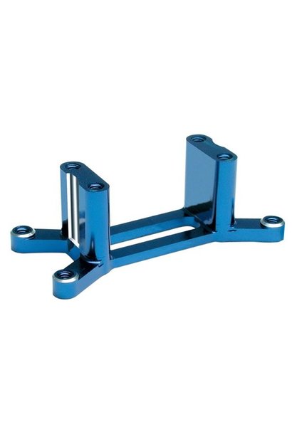 Engine mount, machined 6061-T6 aluminum (blue) (w/ screws) (, TRX4960X