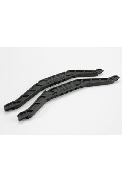 Chassis braces, lower (black) (for long wheelbase chassis) (, TRX4963