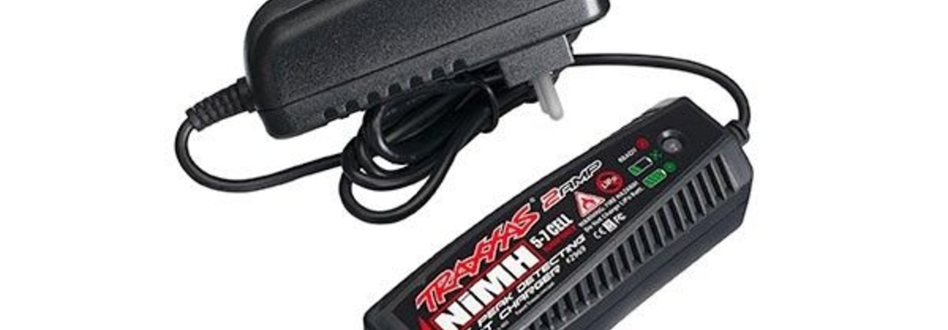 Charger, AC, 2 amp NiMH peak detecting (5-7 cell, 6.0-8.4, TRX2969G