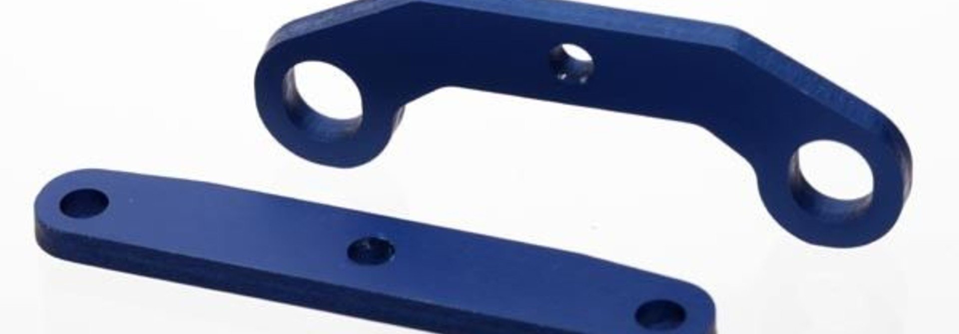 Bulkhead tie bars, front & rear, aluminum (blue-anodized), TRX6423