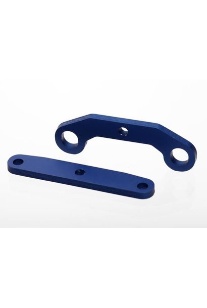 Bulkhead tie bars, front & rear, aluminum (blue-anodized), TRX6423