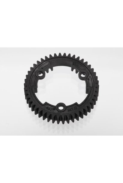 Spur gear, 46-tooth (1.0 metric pitch), TRX6447