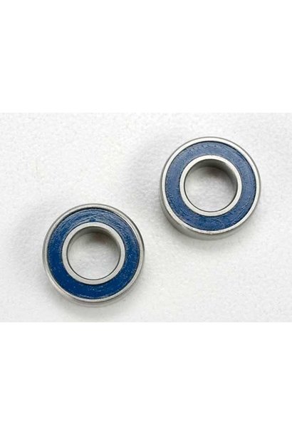 Ball bearings, blue rubber sealed (6x12x4mm) (2), TRX5117