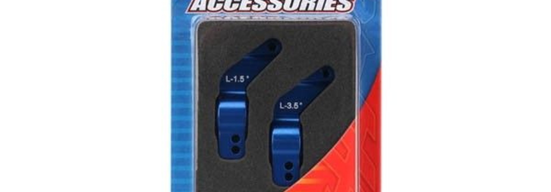 Axle carriers, rear, 6061-T6 aluminum, left & right (blue-an, TRX6455