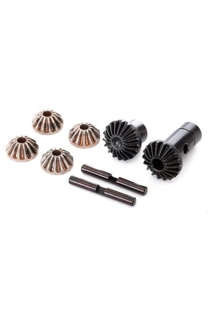 Gear set, differential (output gears (2), spider gears (4),, TRX8282