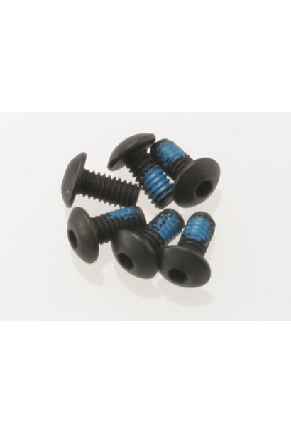 Screws, 2.5x5mm button-head machine (hex drive) (6), TRX3347