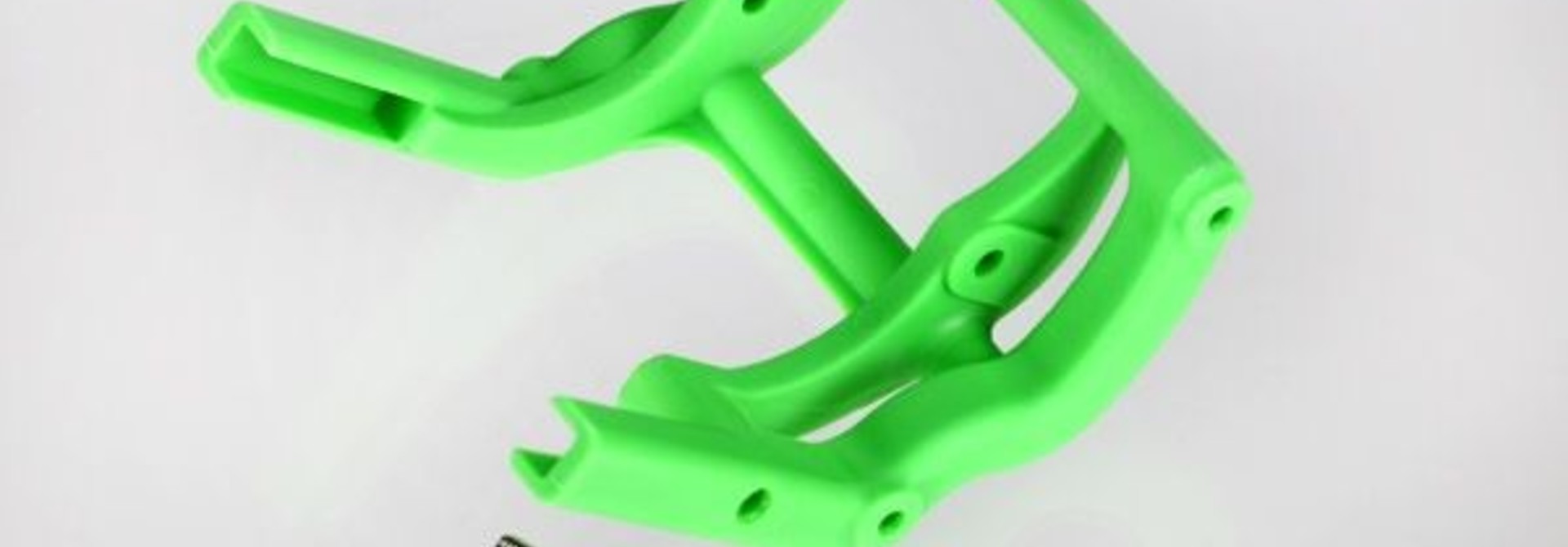 Wheelie bar mount (1) / hardware (green), TRX3677A