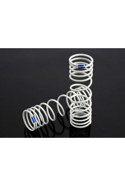 Springs, rear (progressive, +20% rate, blue) (2), TRX6868