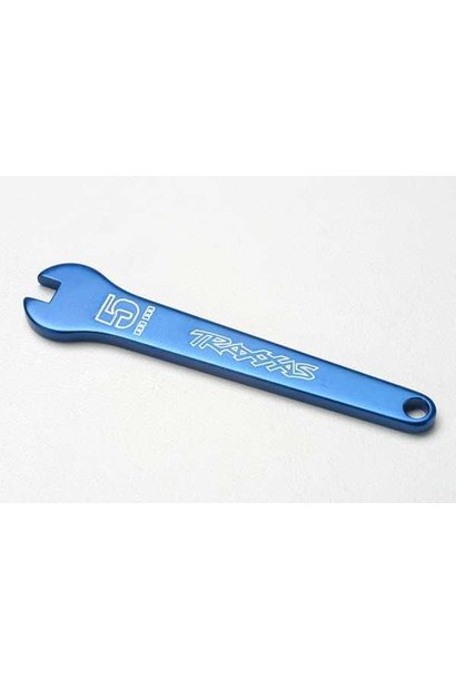 Flat wrench, 5mm (blue-anodized aluminum), TRX5477