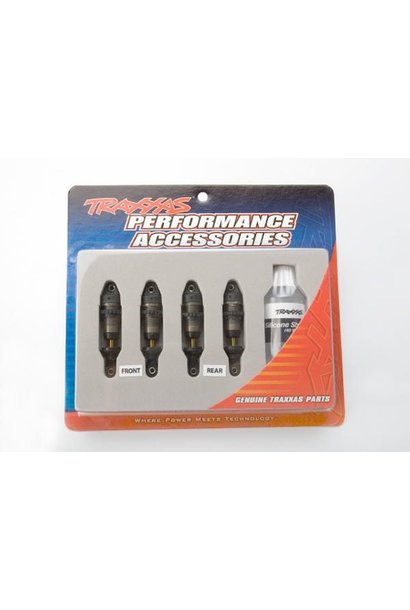 Shocks, GTR hard anodized, Teflon-coated bodies with TiN sha, TRX7061X