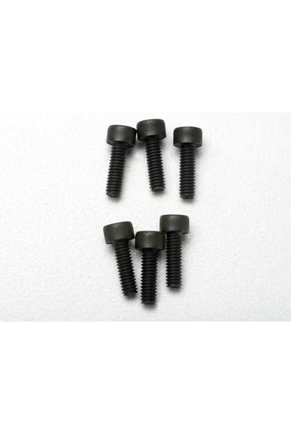 Screws, 2.5x8mm cap-head machine (6), TRX3965