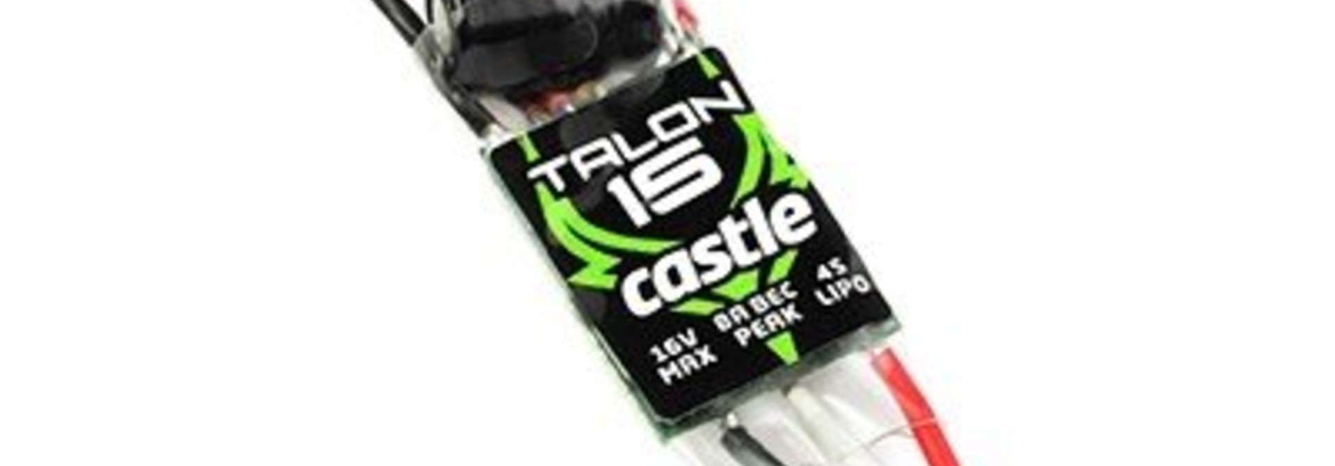 Castle - Talon 15 - Hoog-vermogen Air-Heli Brushless regelaar - Telemetrie mogelijkheid - 2-6S - 15A - Hoogvermogen SBec