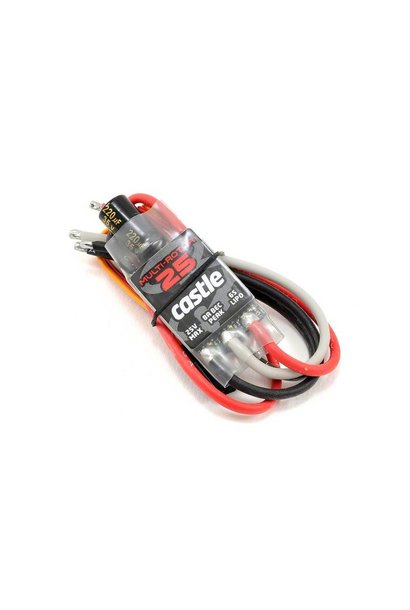 Castle - Multi-Rotor 25 - Multi-Rotor Brushless regelaar - 2-6S - 25A - SBec