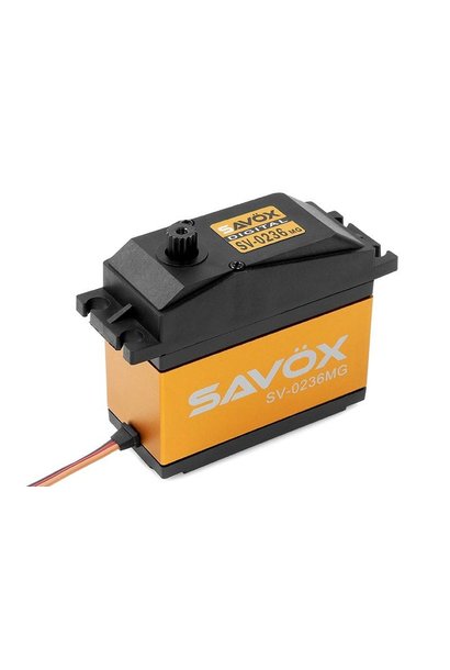 Savox - Servo - SV-0236MG - Digital - High Voltage - DC Motor - Metaal tandwielen
