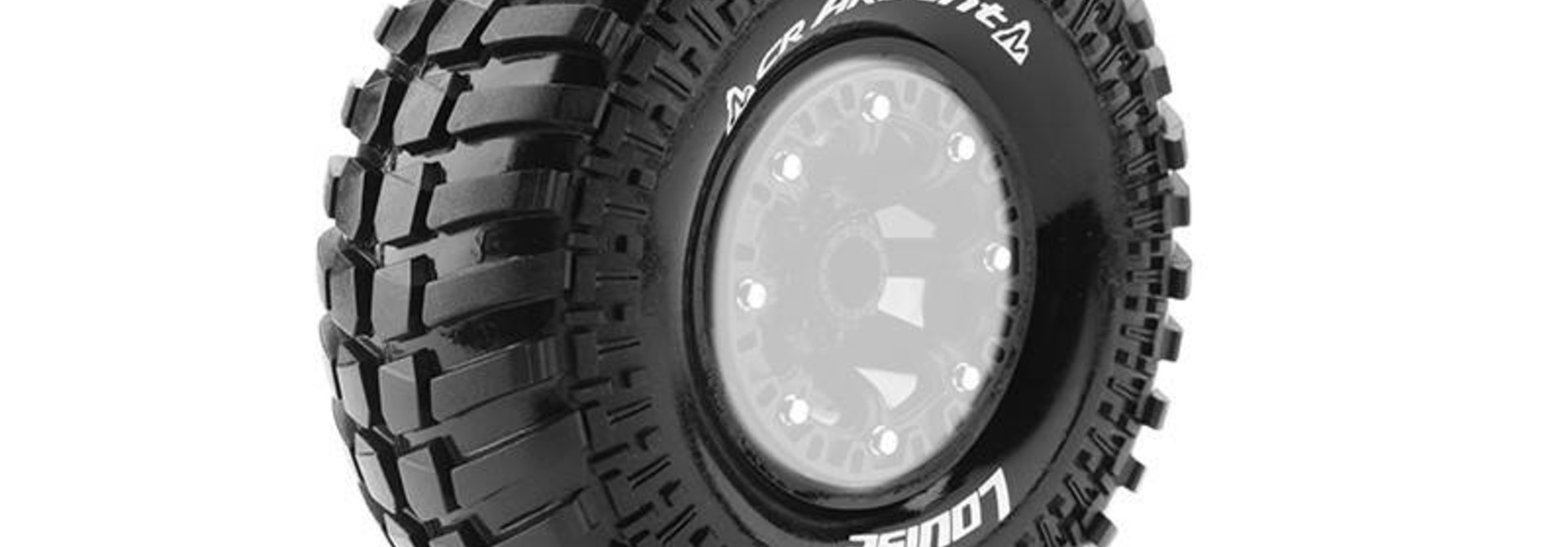 Louise RC - CR-ARDENT - 1-10 Crawler Tires - Super Soft - for 2.2 Rims - L-T3237VI