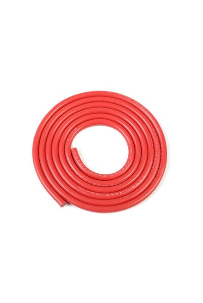 Revtec - Siliconen-kabel - Powerflex PRO+ - Rood - 14AWG - 1018/0.05 Strengen - OD 3.5mm - 1m