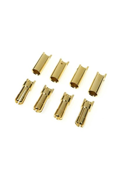 Revtec - Connector - 5.5mm - Goudcontacten - Man. + Vrouw. - 4 paar