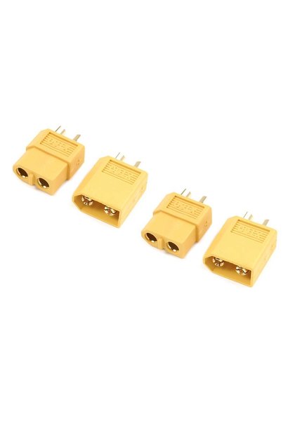 Revtec - Connector - XT-60 - Goudcontacten - Man. + Vrouw. - 2 paar