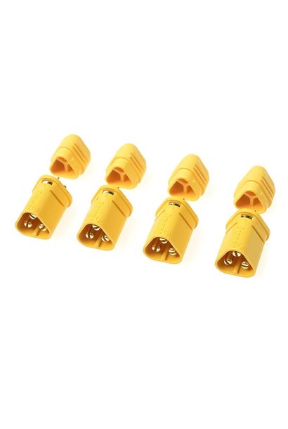 Revtec - Connector - MT-30 3-Polig - Goud contacten - Vrouw. - 4 st