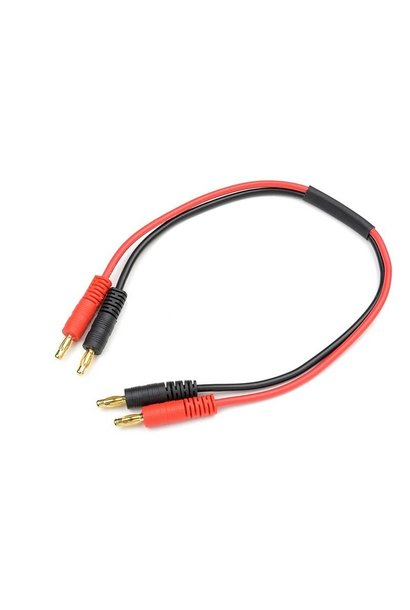 Revtec - Laadkabel - 4mm Banana Connectors - 14AWG Siliconen-kabel - 30cm - 1 st