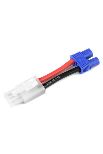 Revtec - Power adapterkabel - Tamiya connector vrouw.  EC-3 connector vrouw. - 14AWG Siliconen-kabel - 1 st
