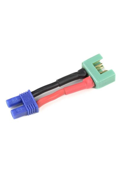 Revtec - Power adapterkabel - EC-2 connector vrouw.  MPX connector man. - 14AWG Siliconen-kabel - 1 st