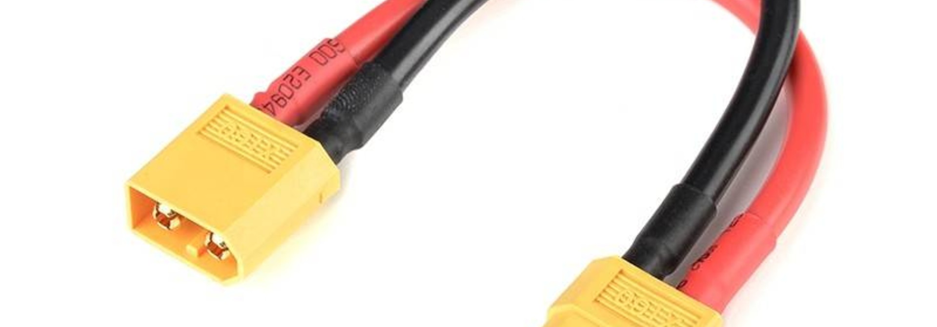 Revtec - Power verlengkabel - XT-60 - 12AWG Siliconen-kabel - 12cm - 1 st