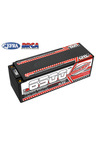 Team Corally - Voltax 120C LiPo HV Battery - 6500 mAh - 15.2V - Stick 4S - 5mm Bullit