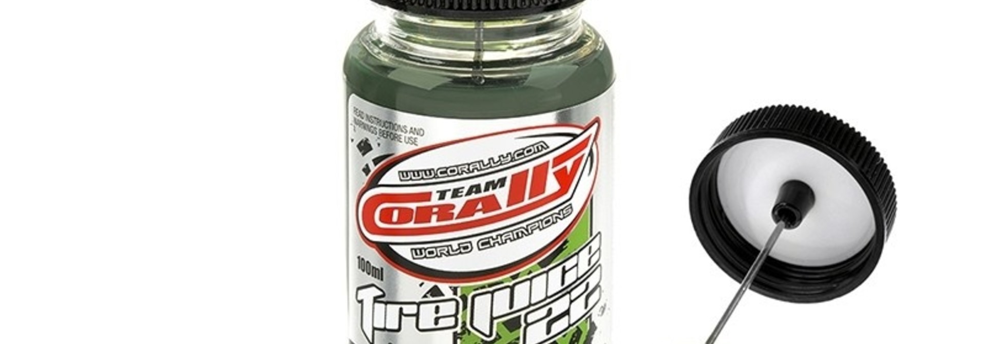 Team Corally - Tire Juice 22 - Bandensmeermiddel - Groen - Asfalt / Rubber-banden