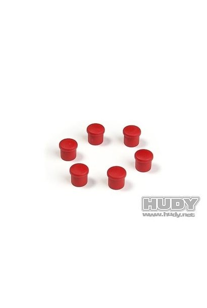 Cap For 14mm Handle - Red (6). H195054-R