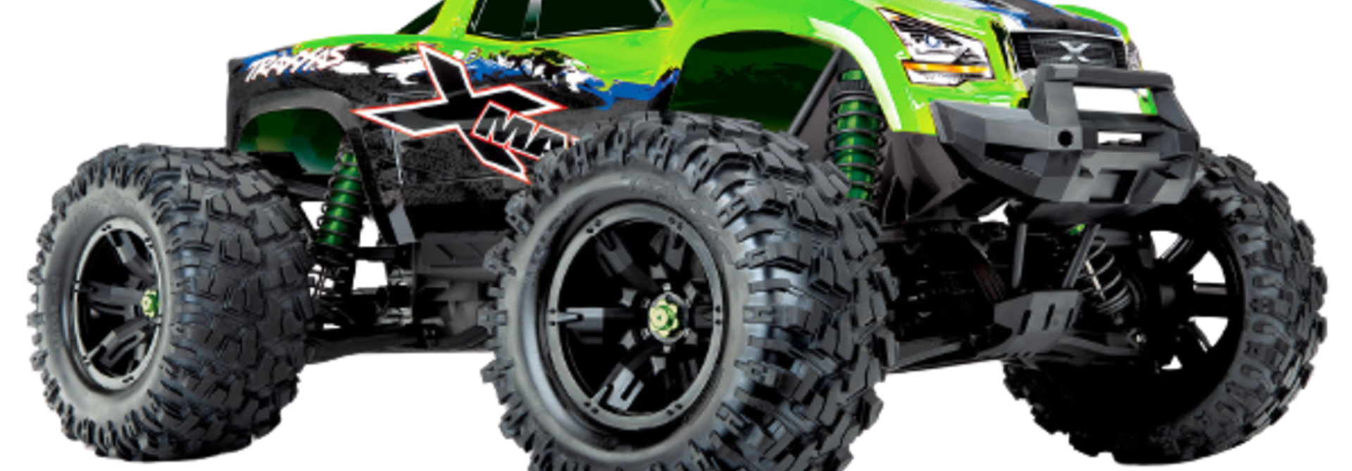 Traxxas X-Maxx 4WD VXL-8S Monstertruck TQi TSM (no battery/charger), Green V2 TRX77086-4GRNX